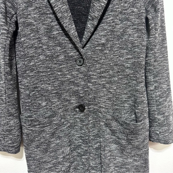 Stradivarius Charcoal Gray Casual Long Sleeves Cardigan Size Small - Picture 7 of 12